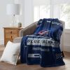 Blue Jackets OFFICIAL NHL "Digitize" Raschel Throw Blanket; 60" x 80"