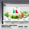 VEVOR DIY Plant Stand with Grow Lights 6 Tiers 192W 70.9" Tall Plant Grow Shelf