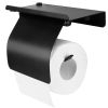 Wall Mounted Toilet Paper Holder with Phone Storage Rack Stainless Steel Toilet Roll