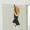 Door Hanger Clothes Hanging Carbon Steel Sturdy Over The Door Hooks Versatile Clothes Hanger Home Storage Organization Hooks